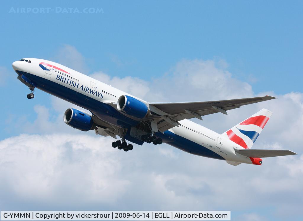 G-YMMN, 2001 Boeing 777-236 C/N 30316, British Airways