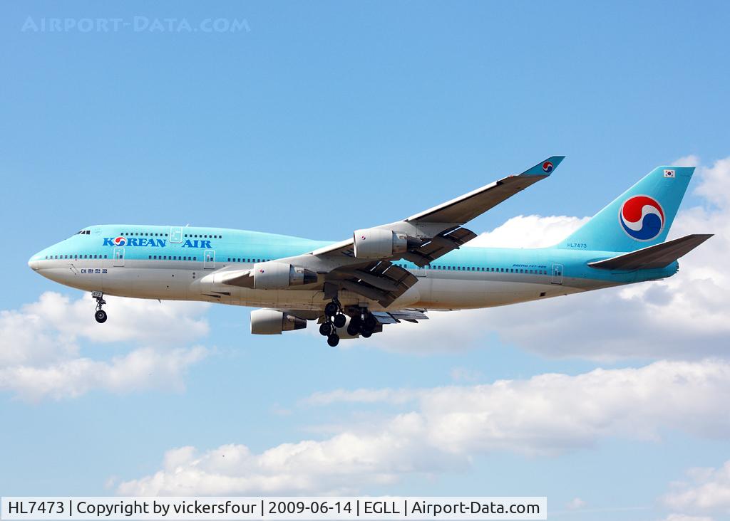 HL7473, 1996 Boeing 747-4B5 C/N 28335, Korean Air