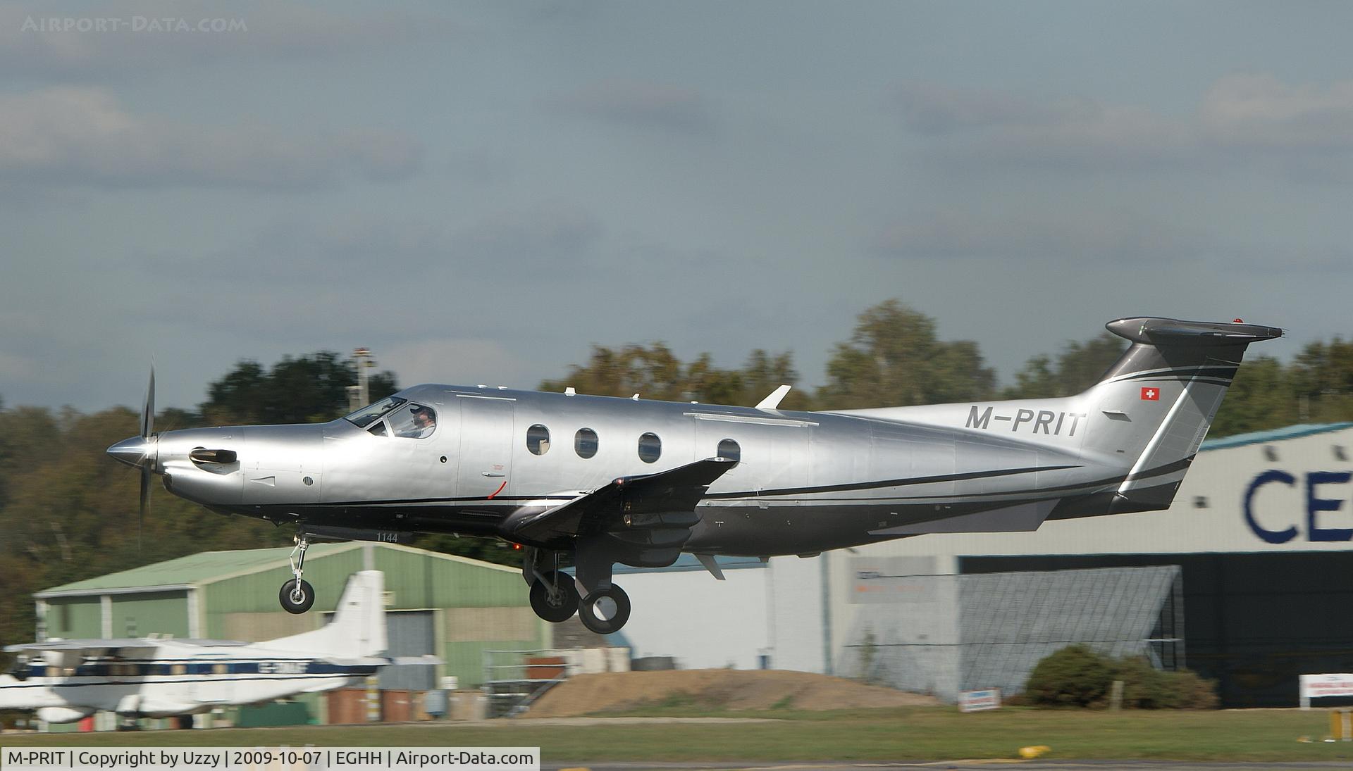 M-PRIT, 2009 Pilatus PC-12/47E C/N 1144, PILATUS PC12/47E @ EGHH