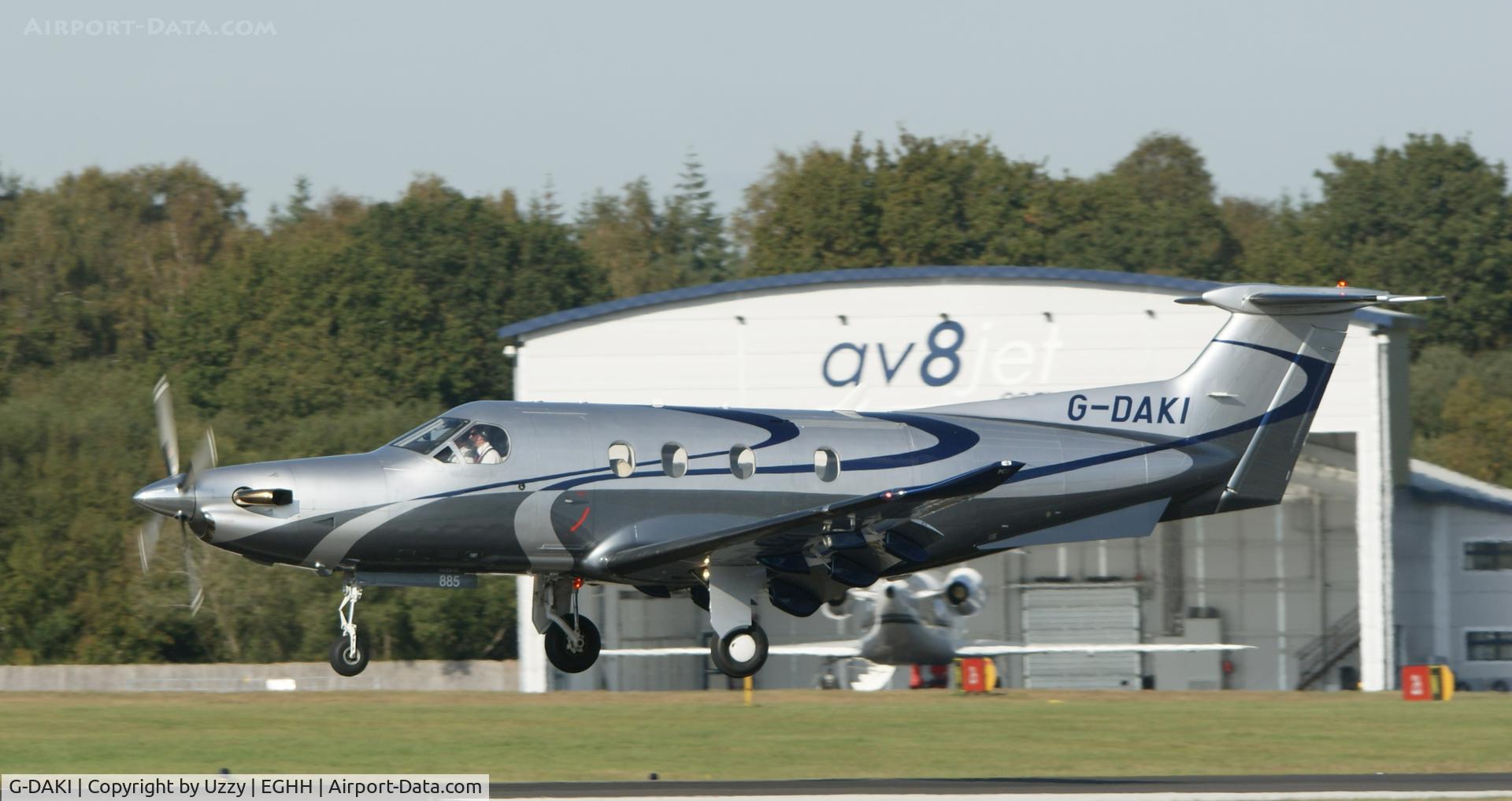 G-DAKI, 2008 Pilatus PC-12/47 C/N 885, G-DAKI @ EGHH