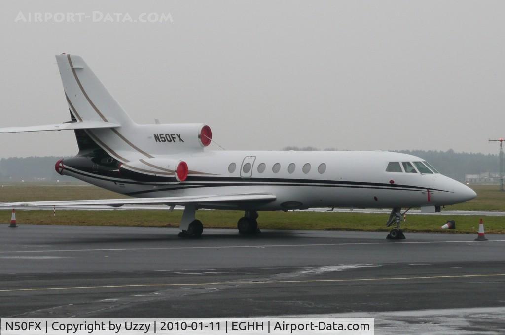 N50FX, 1987 Dassault Falcon 50 C/N 175, N50FX @ EGHH