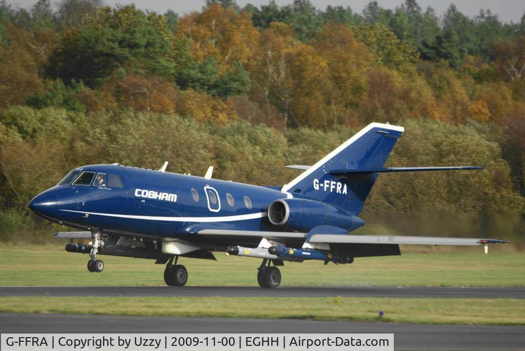 G-FFRA, 1968 Dassault Falcon (Mystere) 20DC C/N 132, G-FFRA @ EGHH