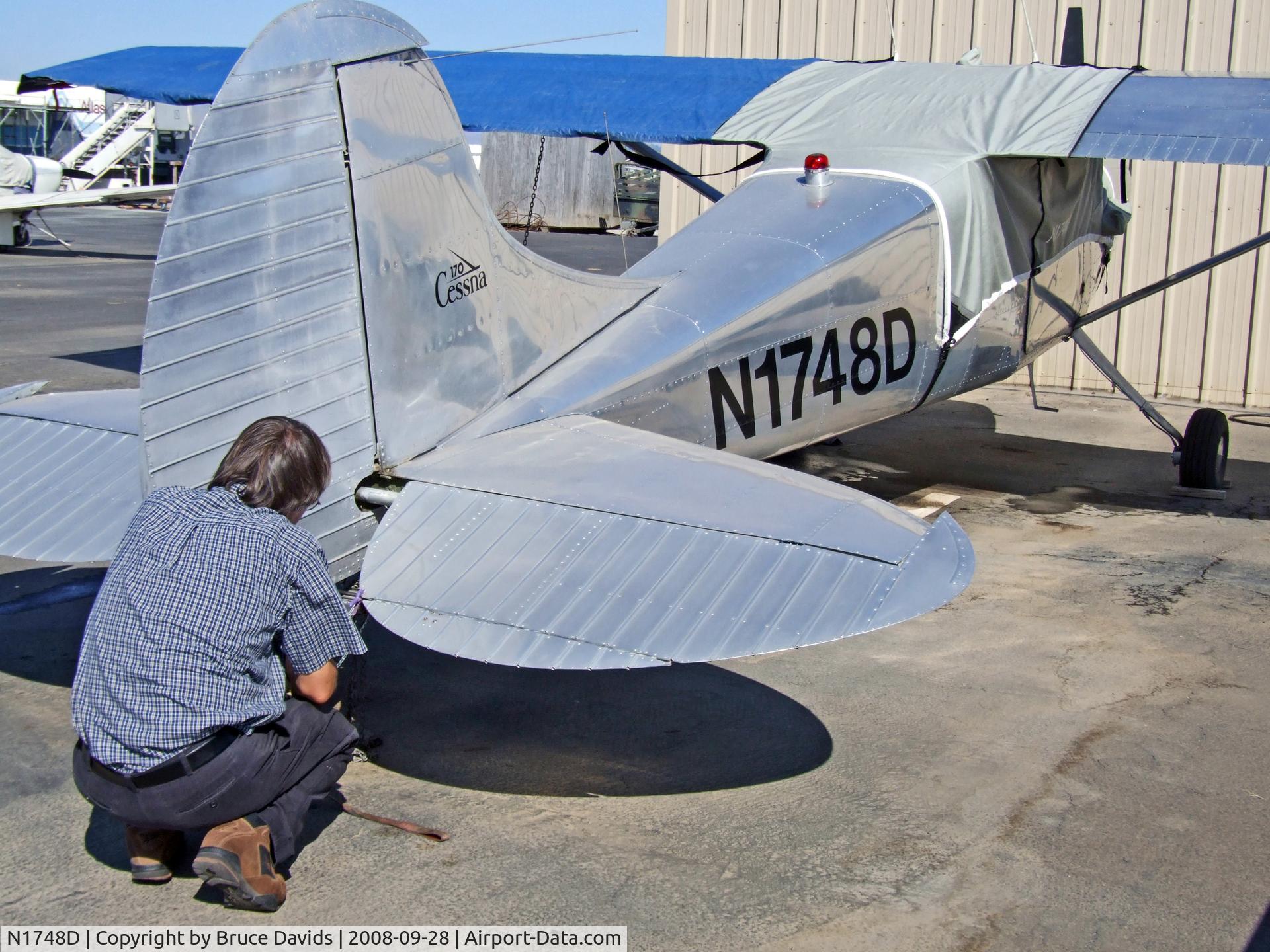 N1748D, 1951 Cessna 170A C/N 20191, 1951 Cessna 170A