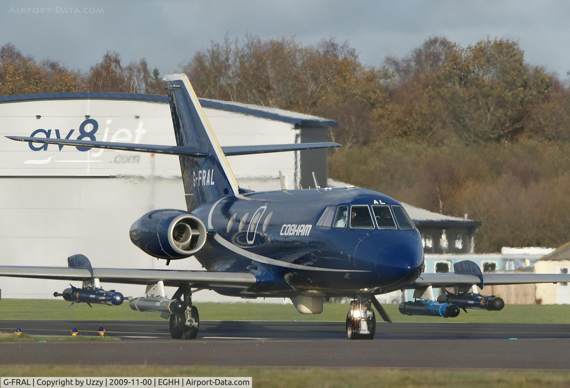G-FRAL, 1968 Dassault Falcon (Mystere) 20DC C/N 151, G-FRAL COBHAM AVIATION @ EGHH