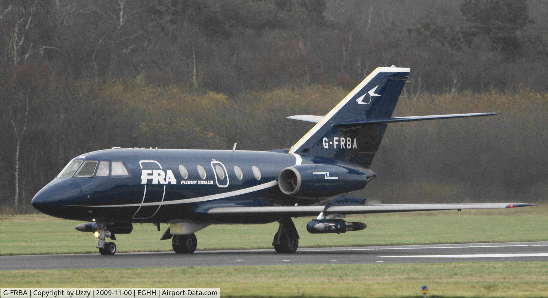 G-FRBA, 1970 Dassault Falcon 20 C/N 178, G-FRBA  COBHAM AVIATION FLIGHT TRIALS A/C (Still in FRA colours)
