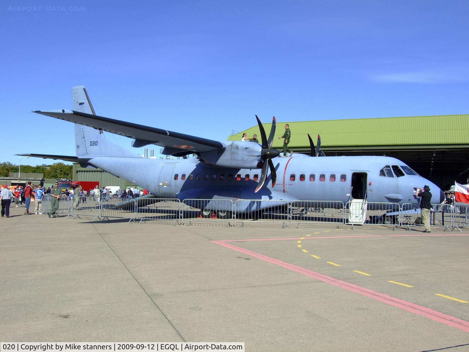 020, CASA C-295M C/N S-044, CN.295M c/n S-044 From 13ELT,Seen here at Leuchars airshow '09