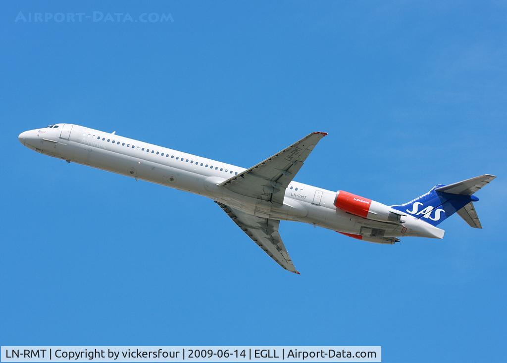 LN-RMT, 1991 McDonnell Douglas MD-82 (DC-9-82) C/N 53001, SAS
