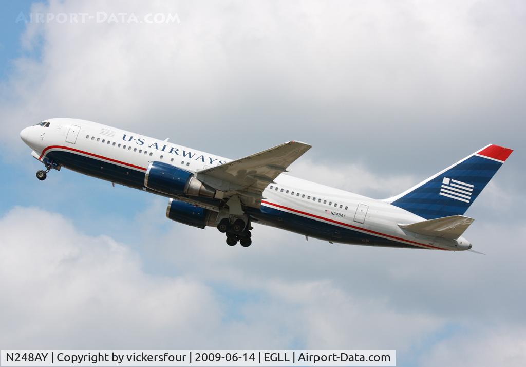 N248AY, 1988 Boeing 767-201 C/N 23900, US Airways