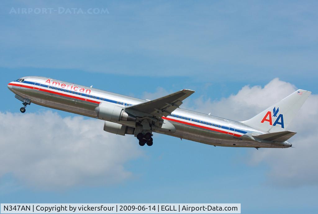 N347AN, 2003 Boeing 767-323 C/N 33086, American Airlines