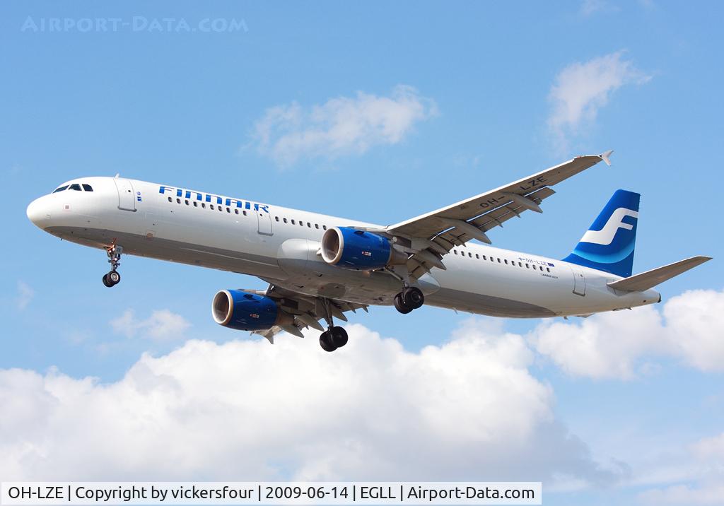 OH-LZE, 2003 Airbus A321-211 C/N 1978, Finnair