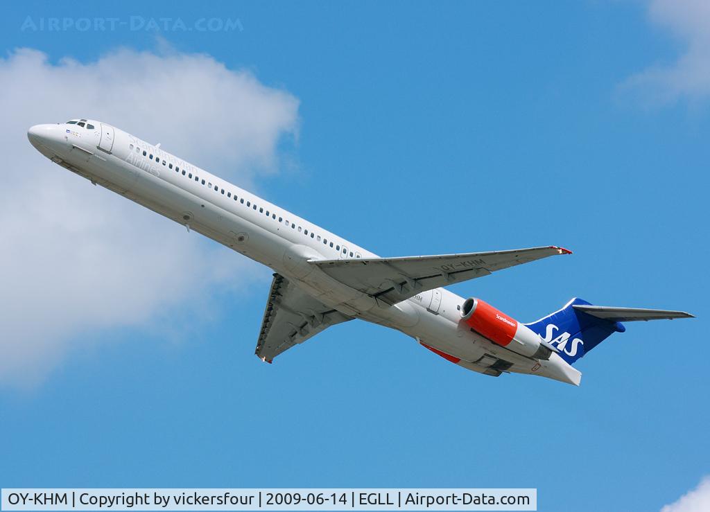 OY-KHM, 1990 McDonnell Douglas MD-82 (DC-9-82) C/N 49914, SAS