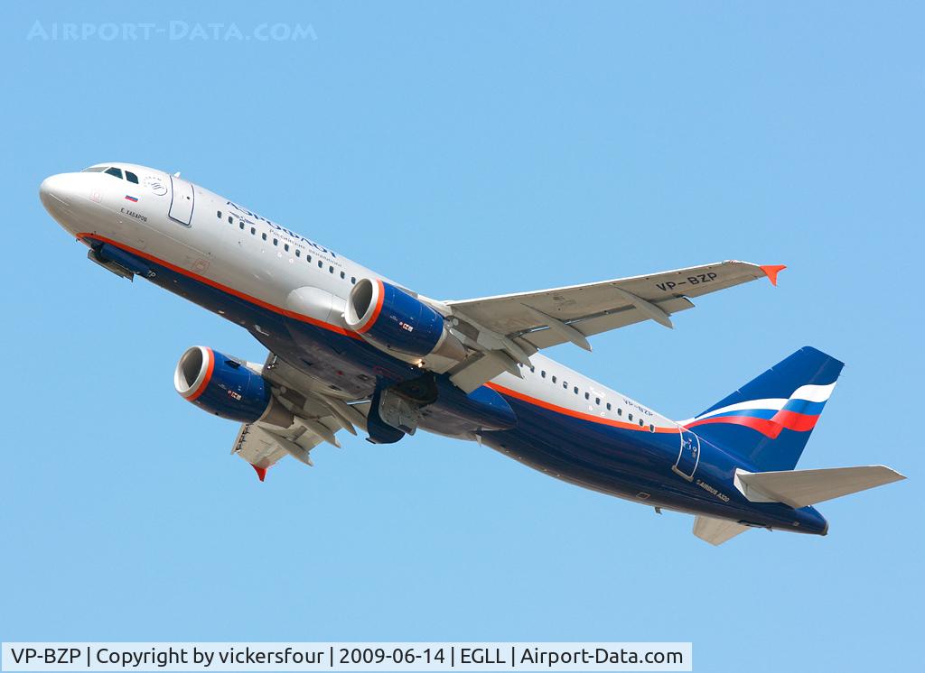 VP-BZP, 2008 Airbus A320-214 C/N 3631, Aeroflot