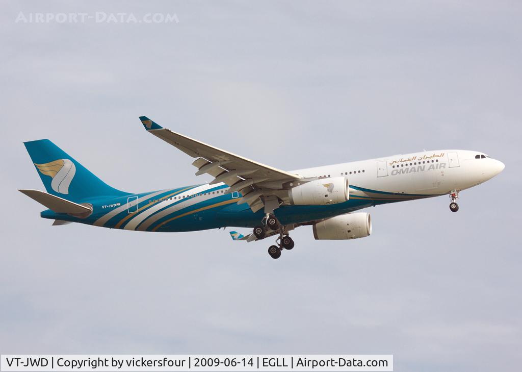 VT-JWD, 2006 Airbus A330-243 C/N 751, Oman Air
