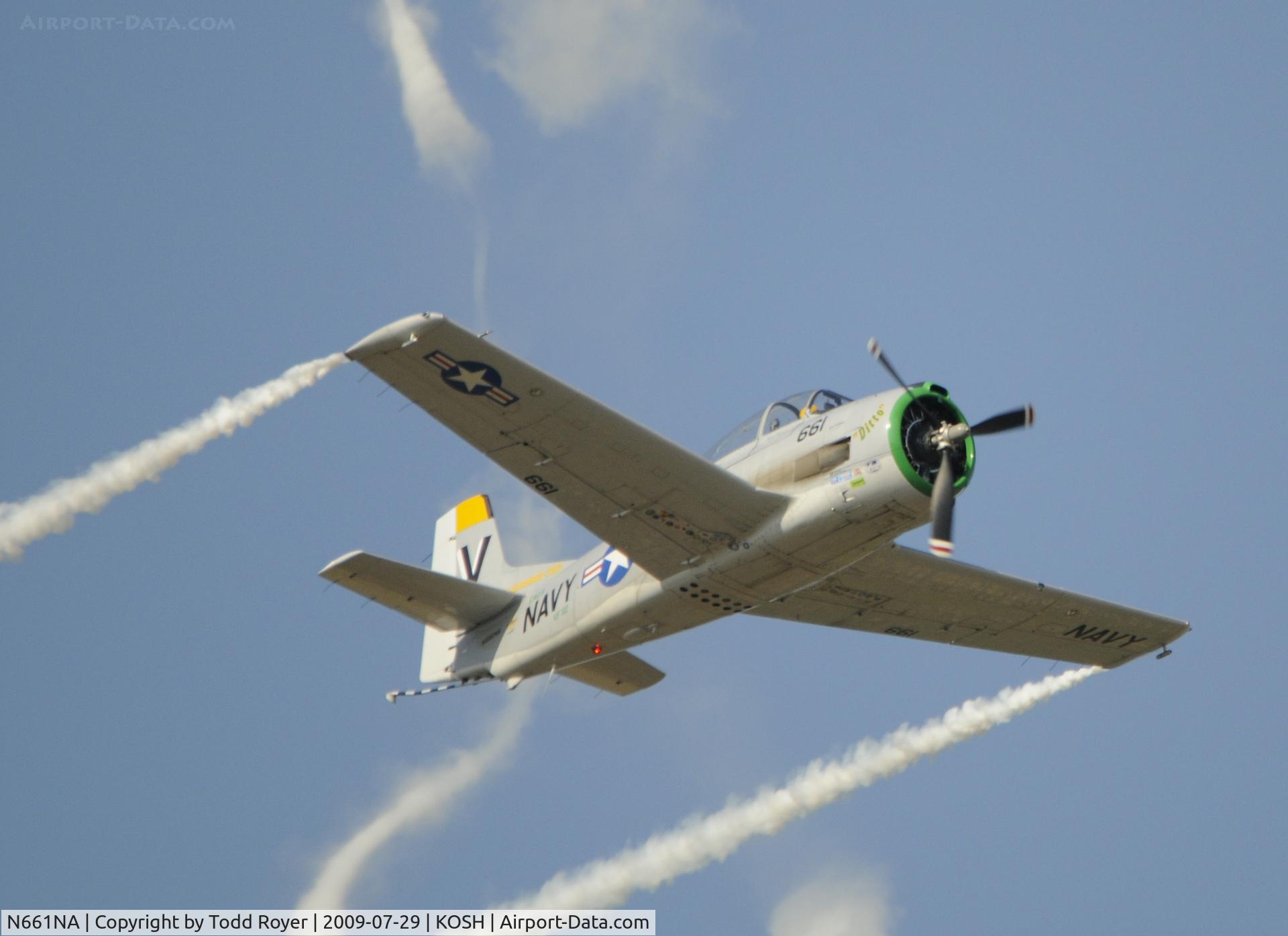 N661NA, 1957 North American T-28C Trojan Trojan C/N 226-238 (140661), EAA AIRVENTURE 2009