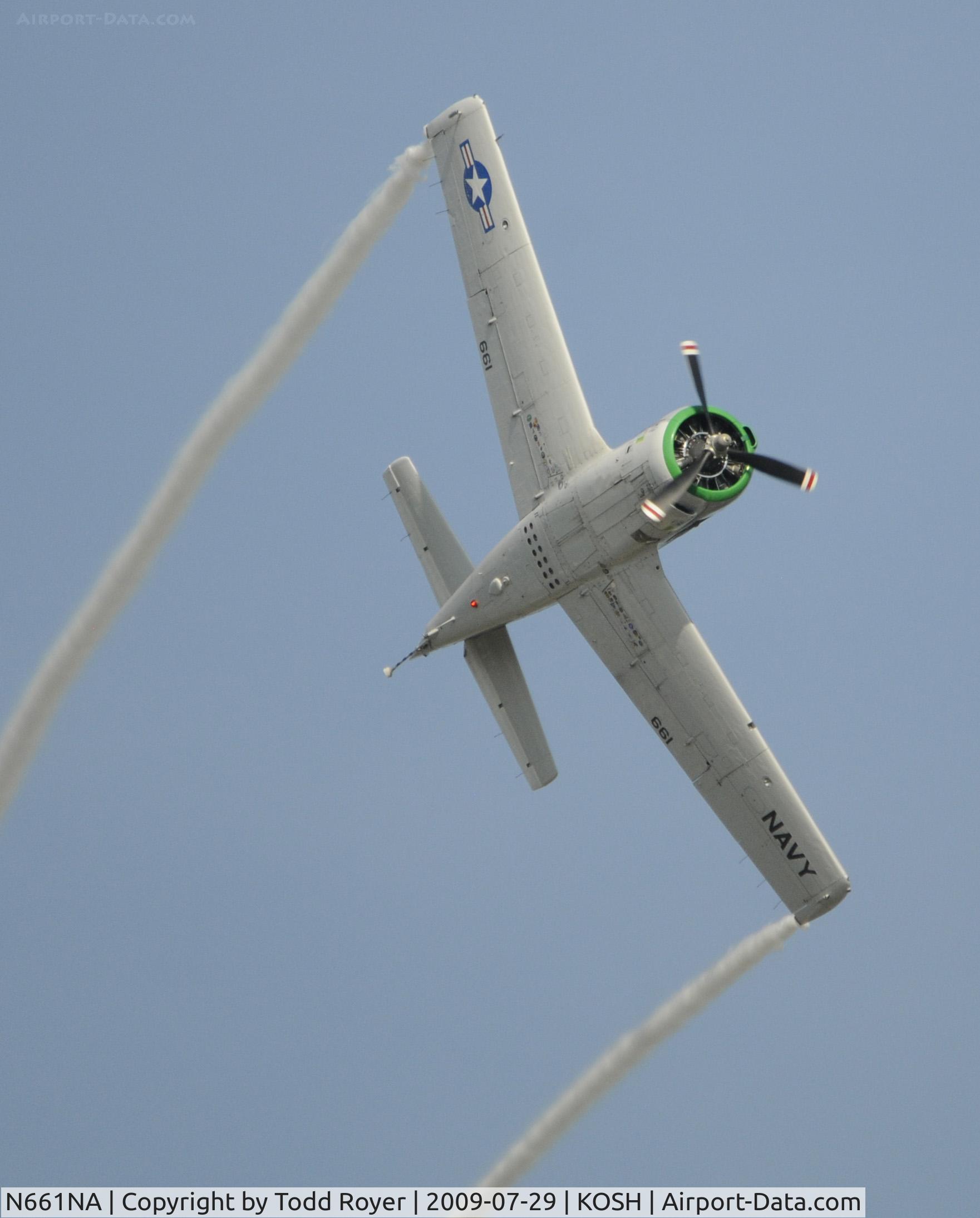N661NA, 1957 North American T-28C Trojan Trojan C/N 226-238 (140661), EAA AIRVENTURE 2009