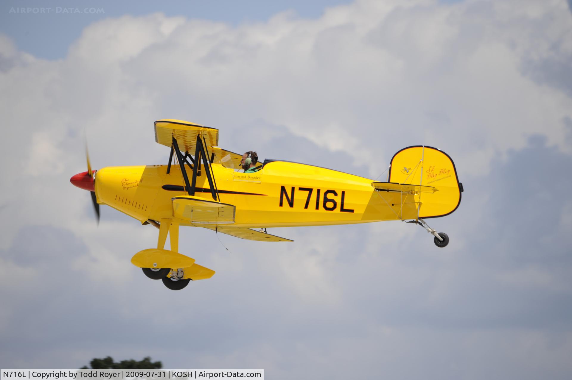 N716L, 1969 Elmendorf Special 1 C/N 1, EAA AIRVENTURE 2009