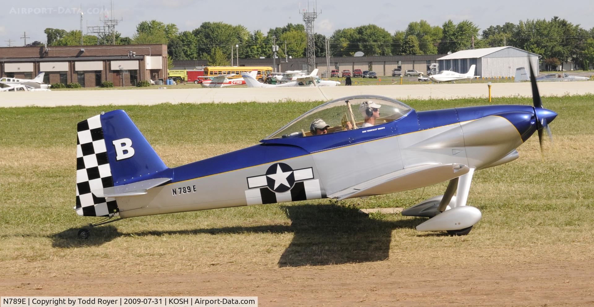 N789E, 1995 Vans RV-4 C/N 3029, EAA AIRVENTURE 2009