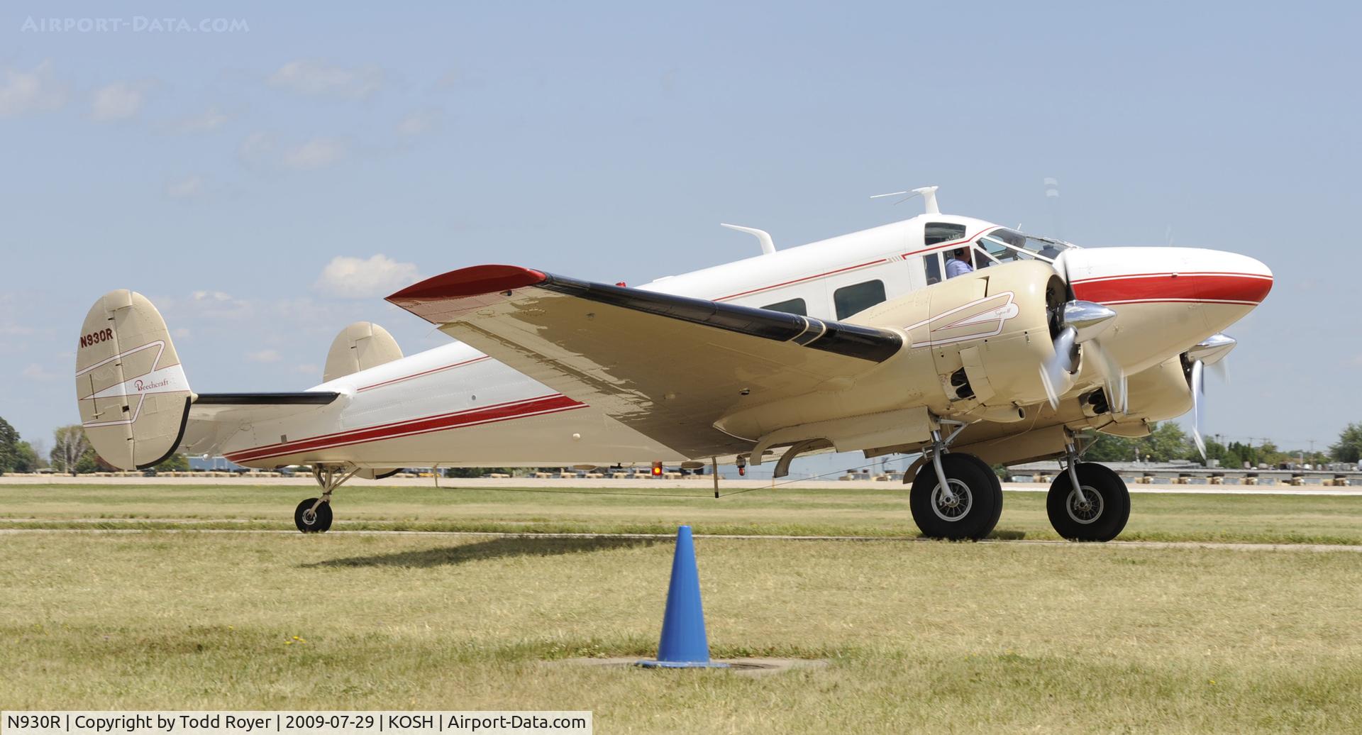 N930R, 1959 Beech E18S C/N BA-438, EAA AIRVENTURE 2009
