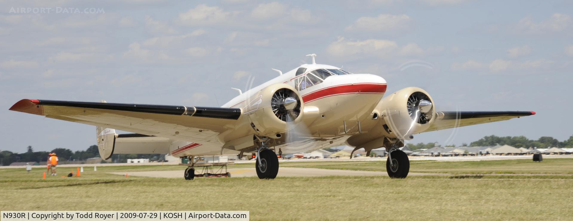 N930R, 1959 Beech E18S C/N BA-438, EAA AIRVENTURE 2009