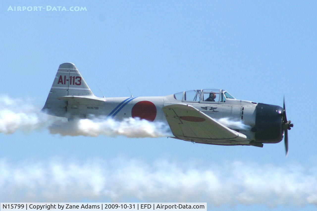 N15799, 1945 Canadian Car & Foundry Harvard MK IV C/N CCF4-117, Tora Tora Tora replica Zero at the 2009 Wings Over Houston Airshow