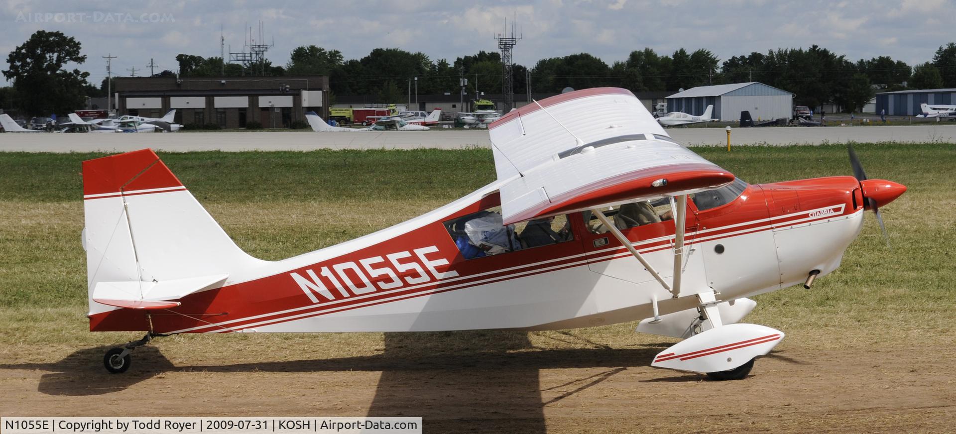 N1055E, 1977 Bellanca 7ECA Citabria C/N 1208-77, EAA AIRVENTURE 2009