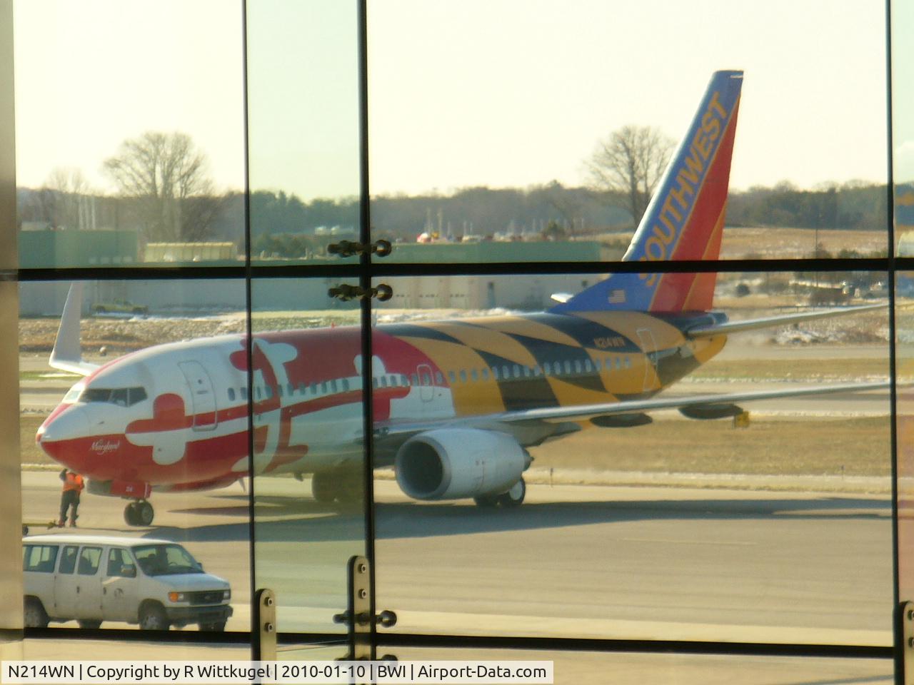 N214WN, 2005 Boeing 737-7H4 C/N 32486, SouthWest Maryland