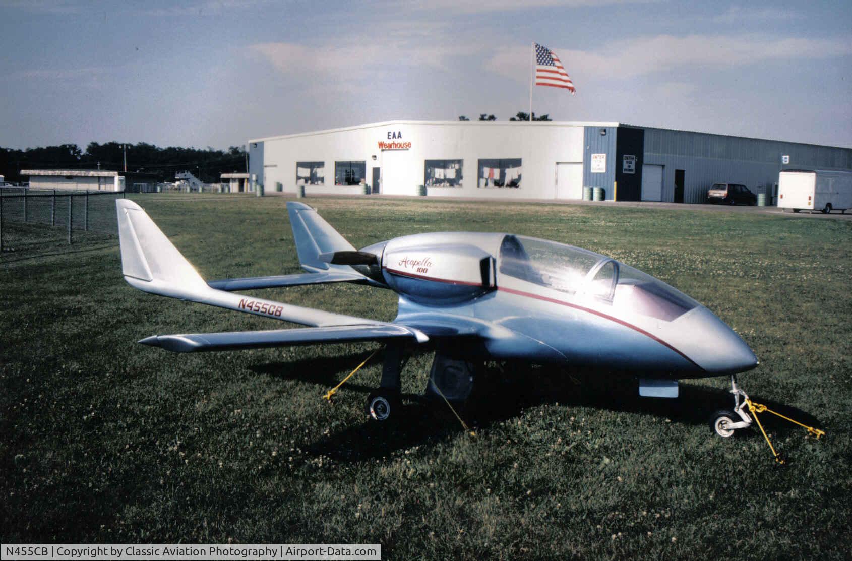 N455CB, Barlow Carl D Acapella C/N 0002, Acapella 100
