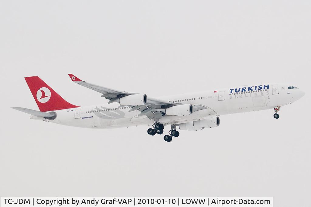 TC-JDM, 1996 Airbus A340-311 C/N 115, Turkish Airlines A340-300