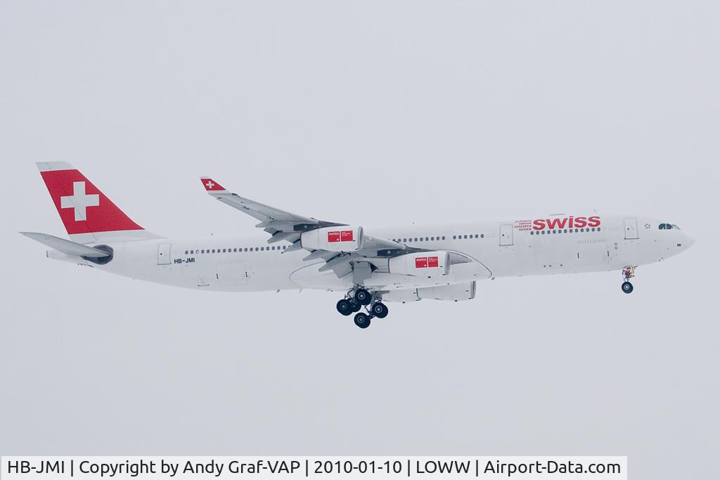 HB-JMI, 2004 Airbus A340-313 C/N 598, SWISS A340-300