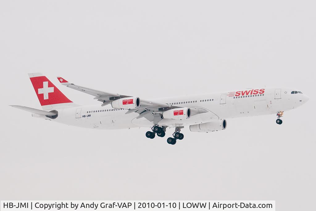 HB-JMI, 2004 Airbus A340-313 C/N 598, SWISS A340-300