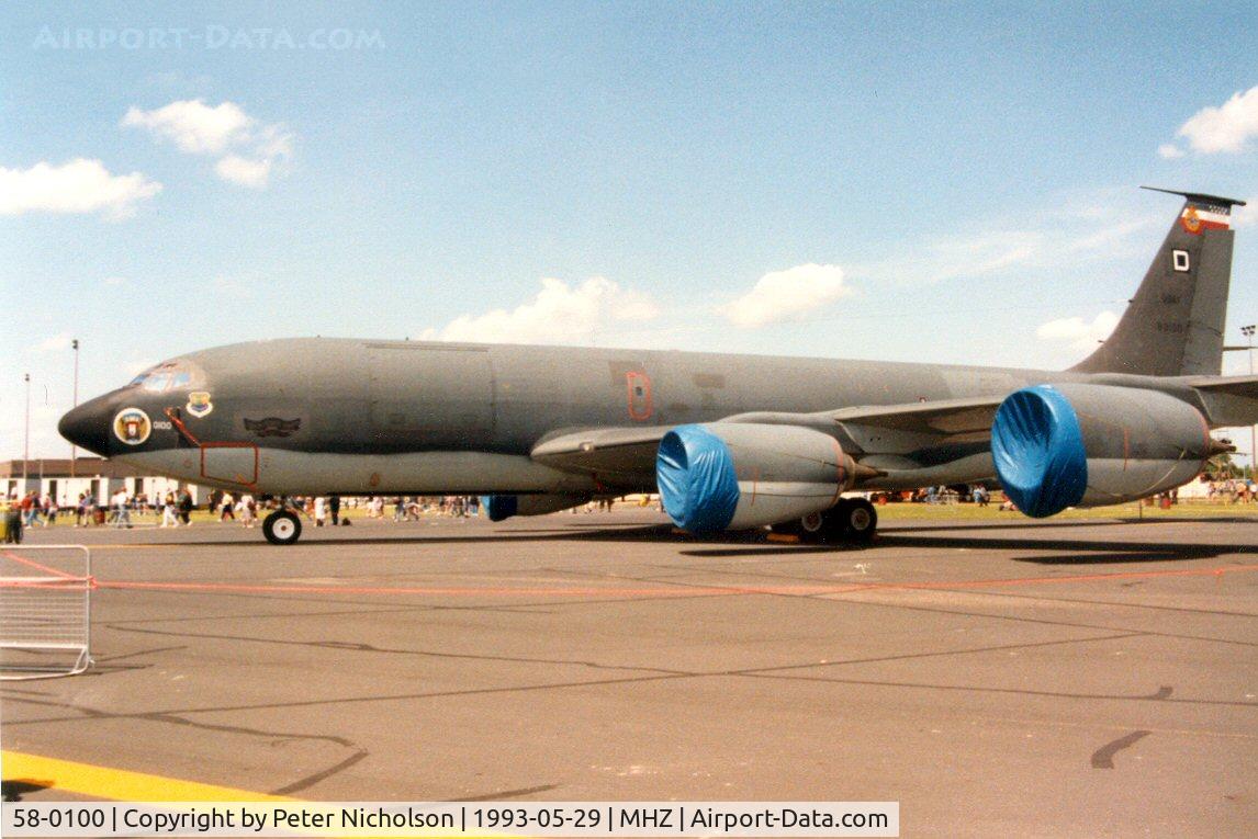 58-0100, 1958 Boeing KC-135R Stratotanker C/N 17845, KC-135R Stratotanker 