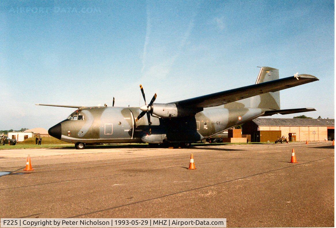 F225, Transall C-160NG C/N 228, C.160NG Transall of ET-64 on display at the 1993 Mildenhall Air Fete.