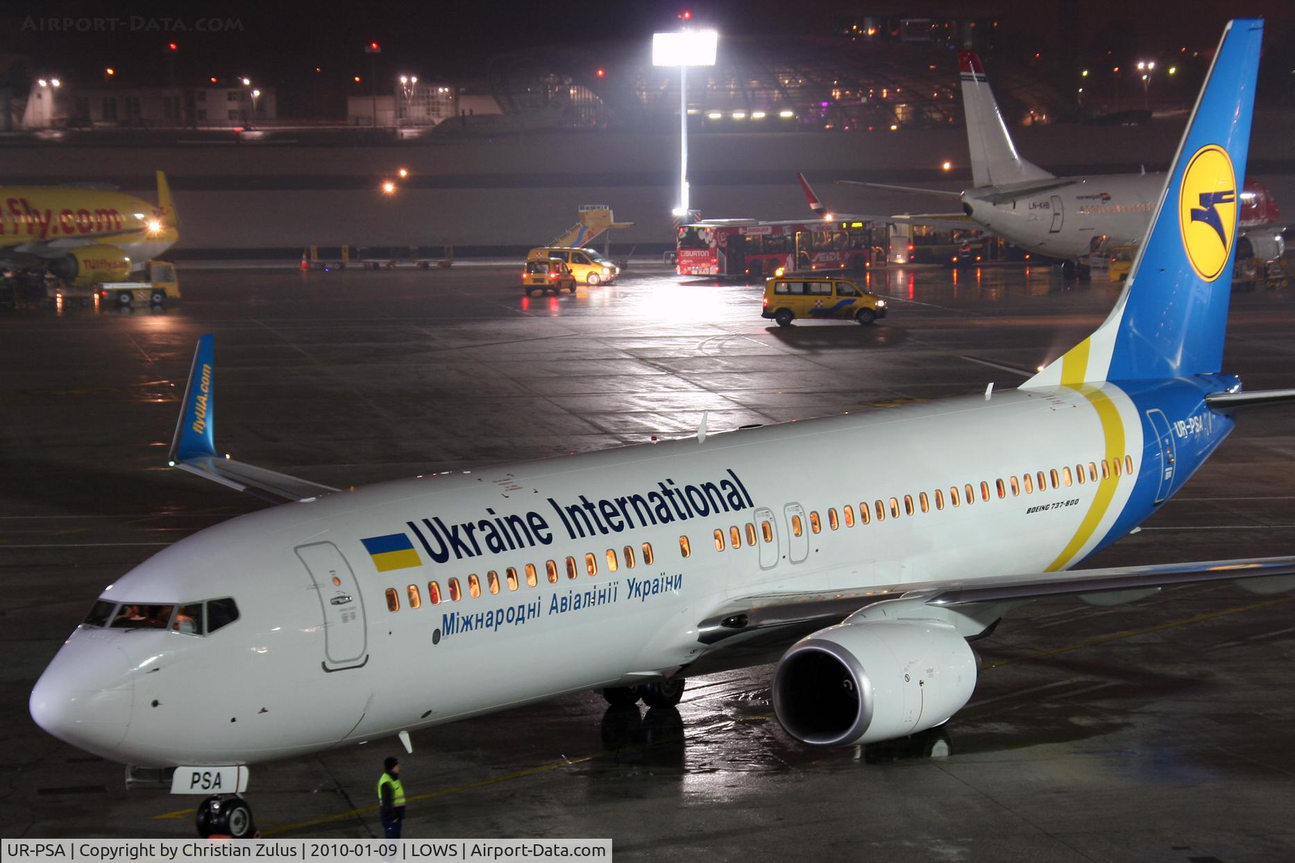 UR-PSA, 2009 Boeing 737-8HX C/N 29658, Ukraine International
