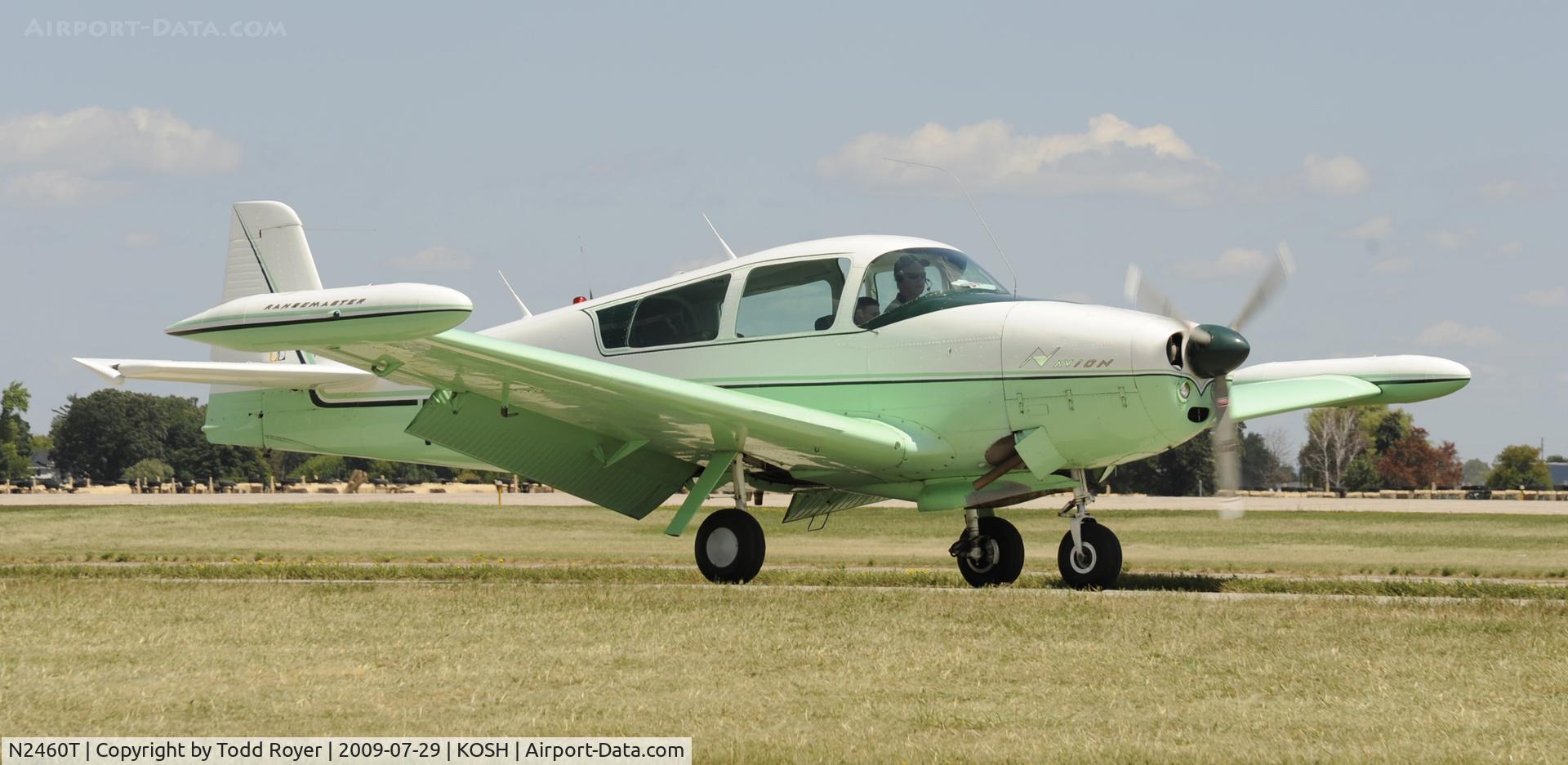 N2460T, 1962 Navion Rangemaster G C/N NAV-4-2460, EAA AIRVENTURE 2009