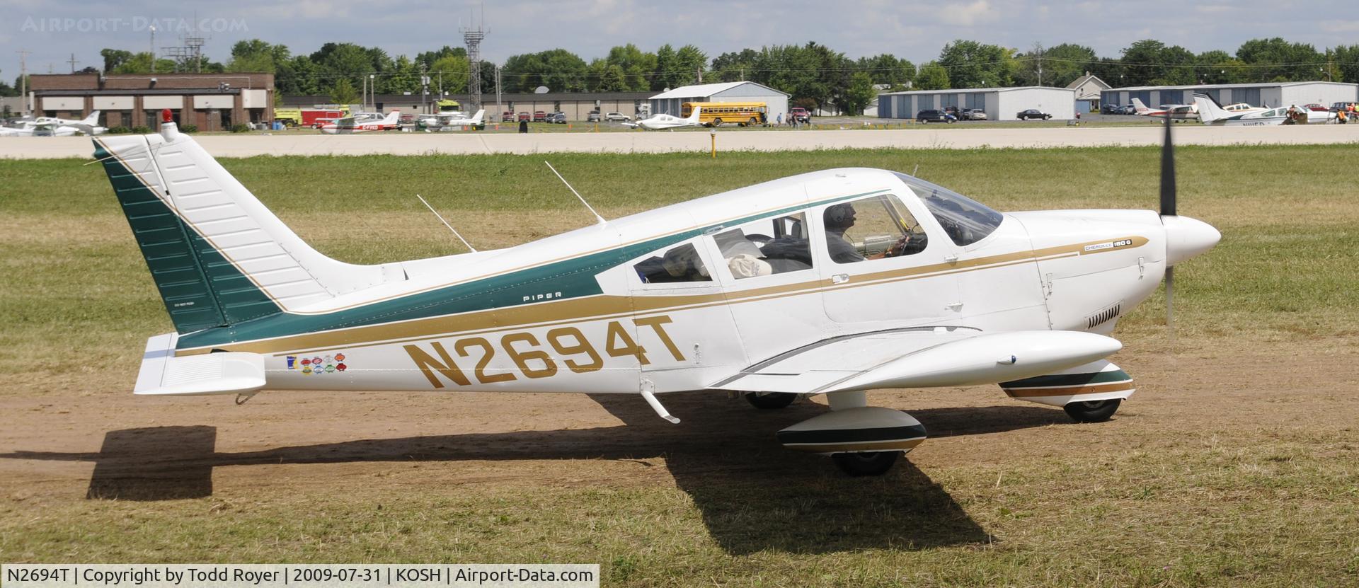 N2694T, 1971 Piper PA-28-180 C/N 28-7205085, EAA AIRVENTURE 2009