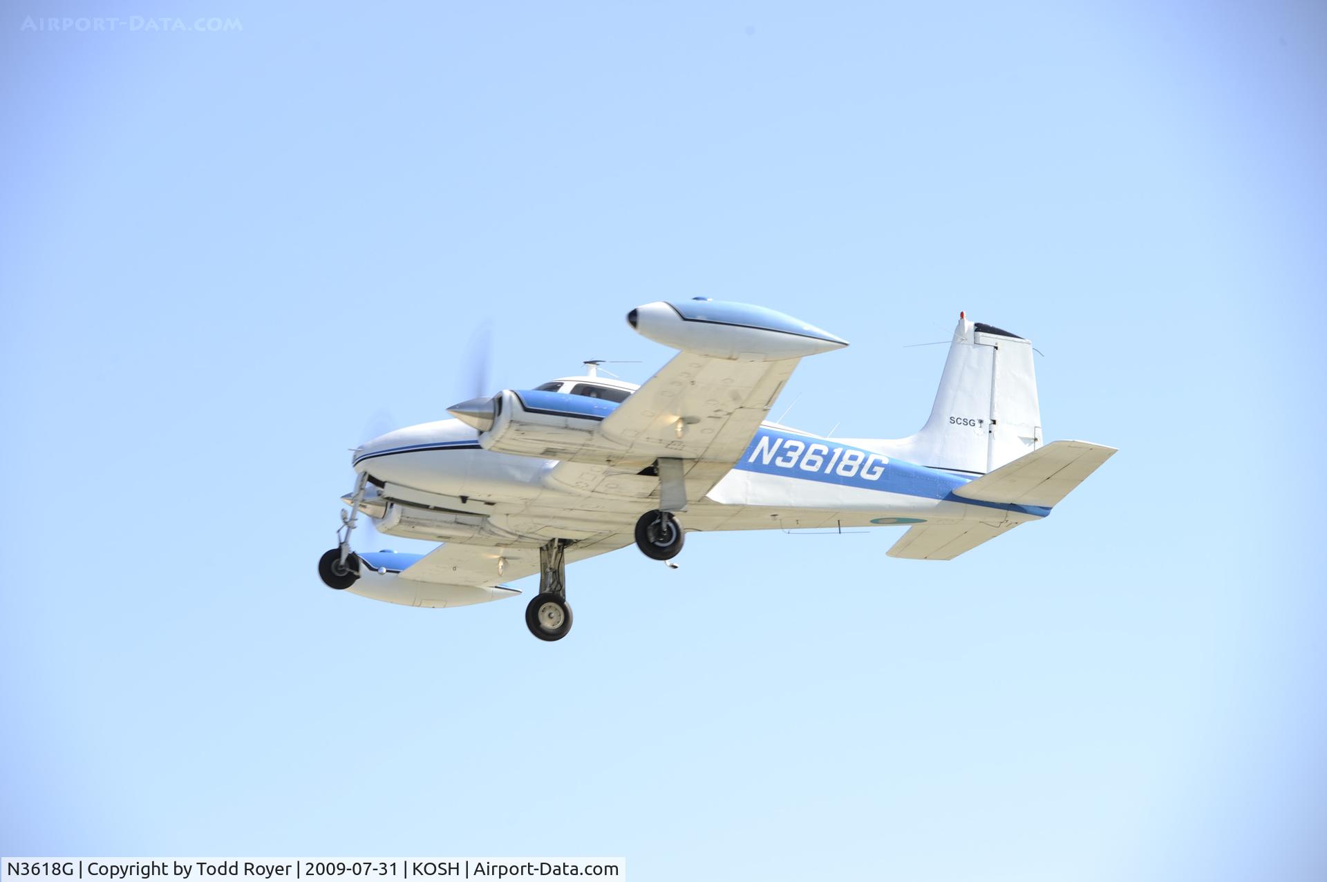 N3618G, 1956 Cessna 310 C/N 35313, EAA AIRVENTURE 2009