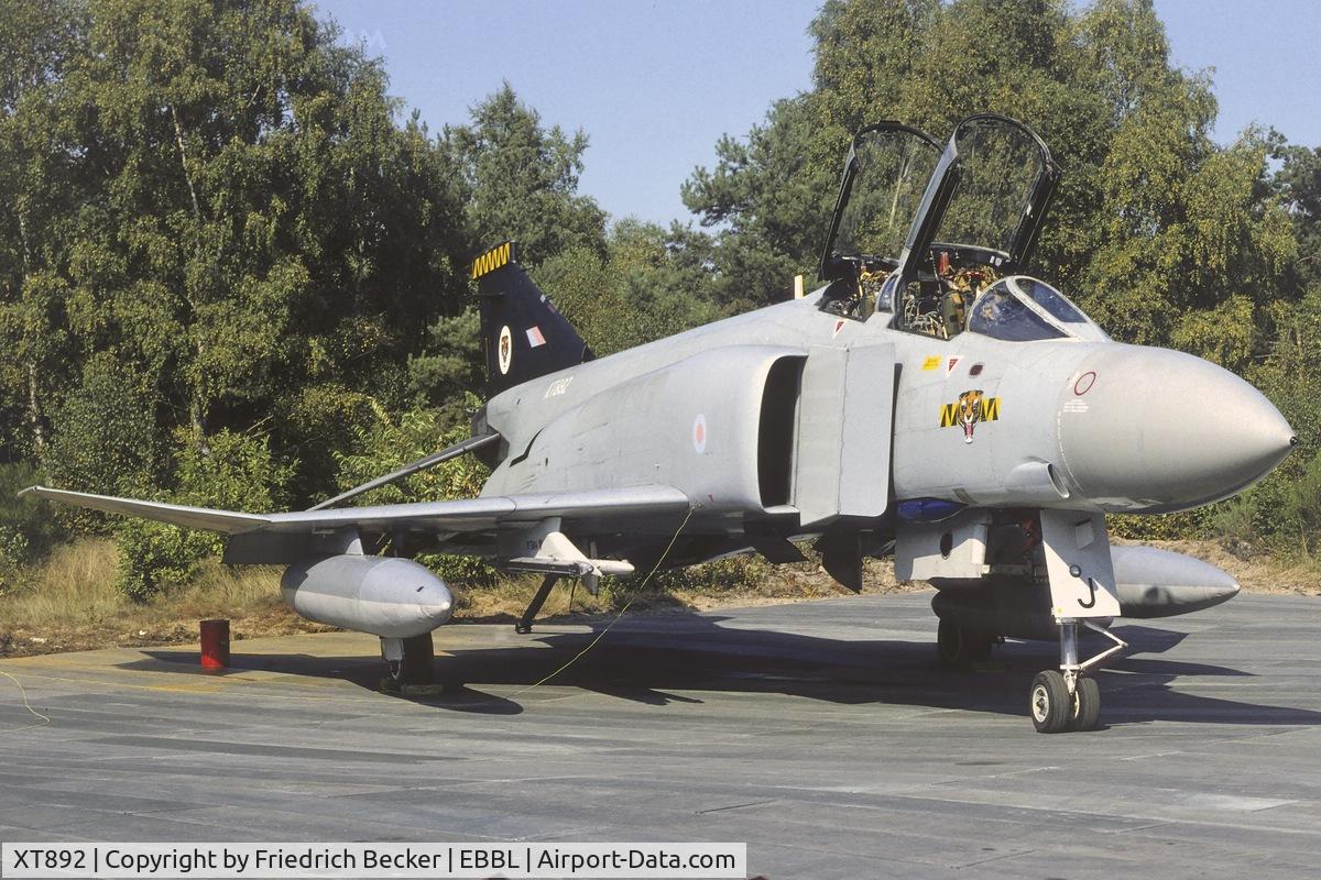 XT892, 1968 McDonnell Douglas Phantom FGR2 C/N 2285, Phantom FGR2 at Kleine Brogel