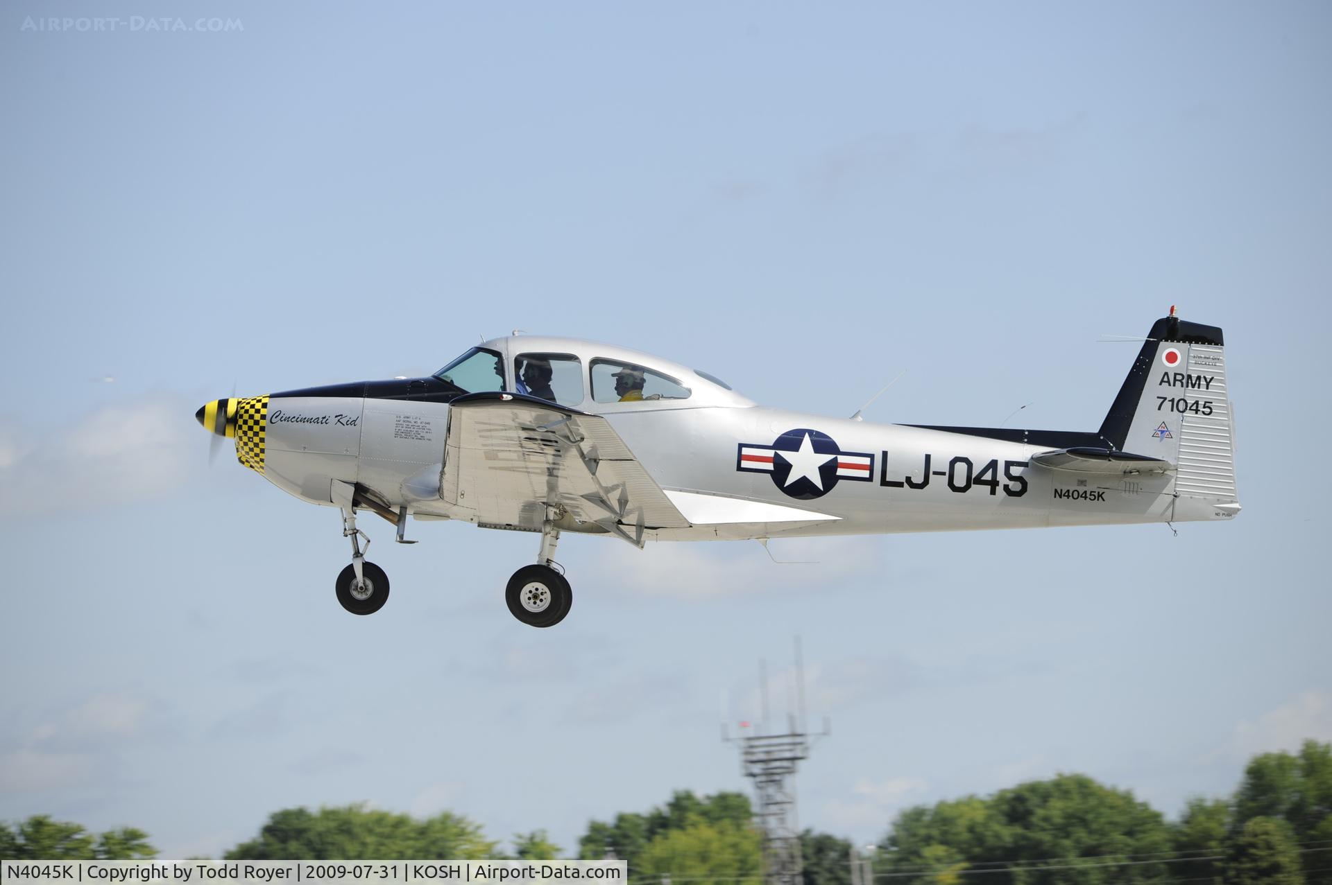 N4045K, 1947 North American Navion C/N NAV-4-1045, EAA AIRVENTURE 2009