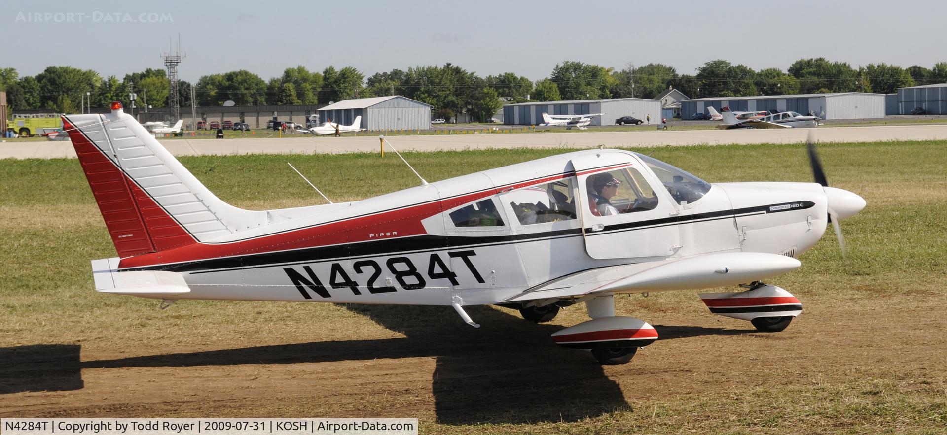 N4284T, 1971 Piper PA-28-180 C/N 28-7205130, EAA AIRVENTURE 2009