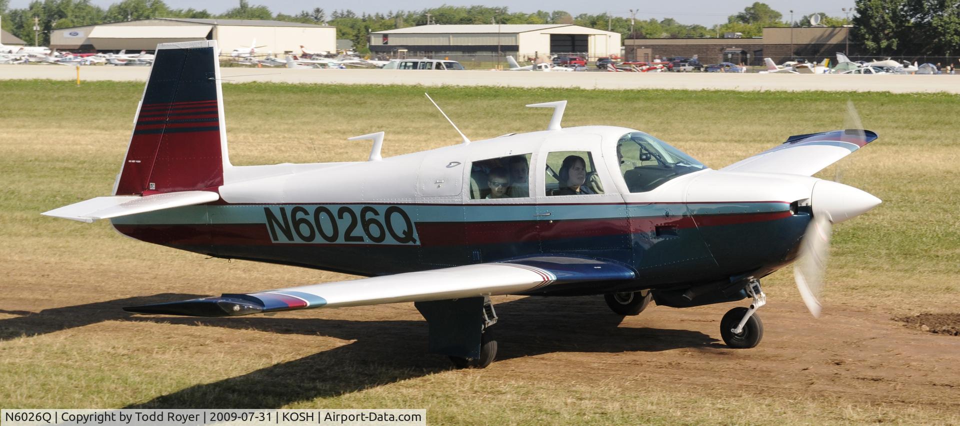 N6026Q, 1965 Mooney M20C Ranger C/N 3234, EAA AIRVENTURE 2009