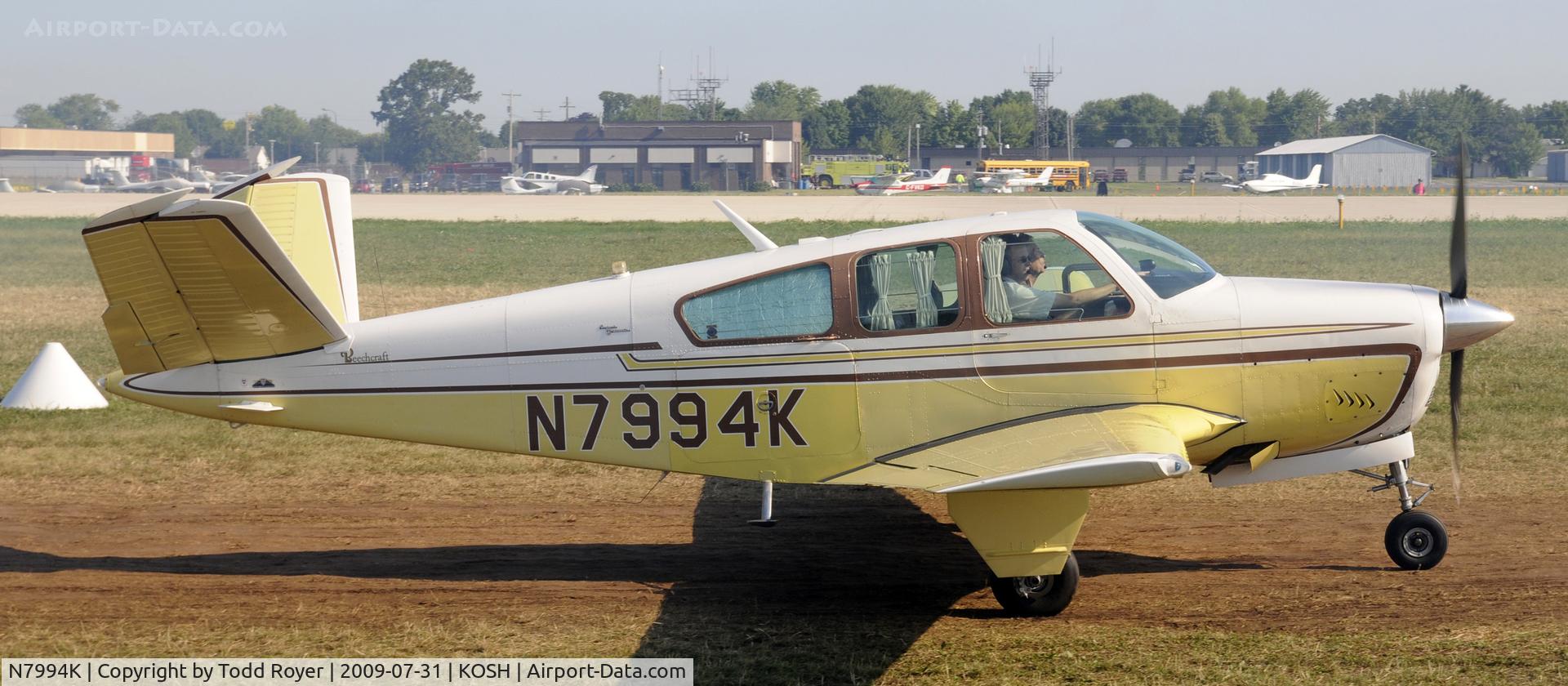 N7994K, 1964 Beech S35 Bonanza C/N D-7502, EAA AIRVENTURE 2009