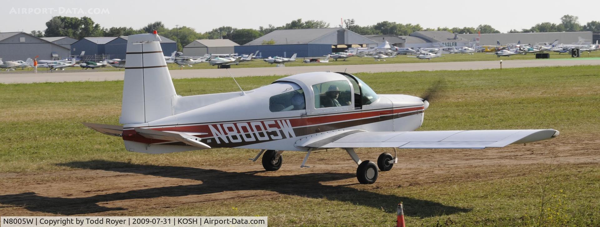 N8005W, 1974 American AA-5 C/N AA5-0562, EAA AIRVENTURE 2009
