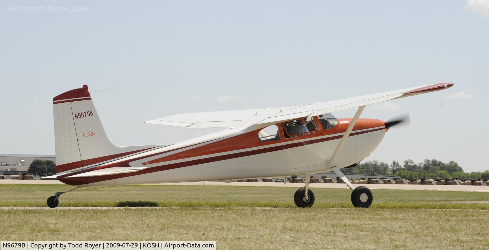 N9679B, 1957 Cessna 180A C/N 32976, EAA AIRVENTURE 2009