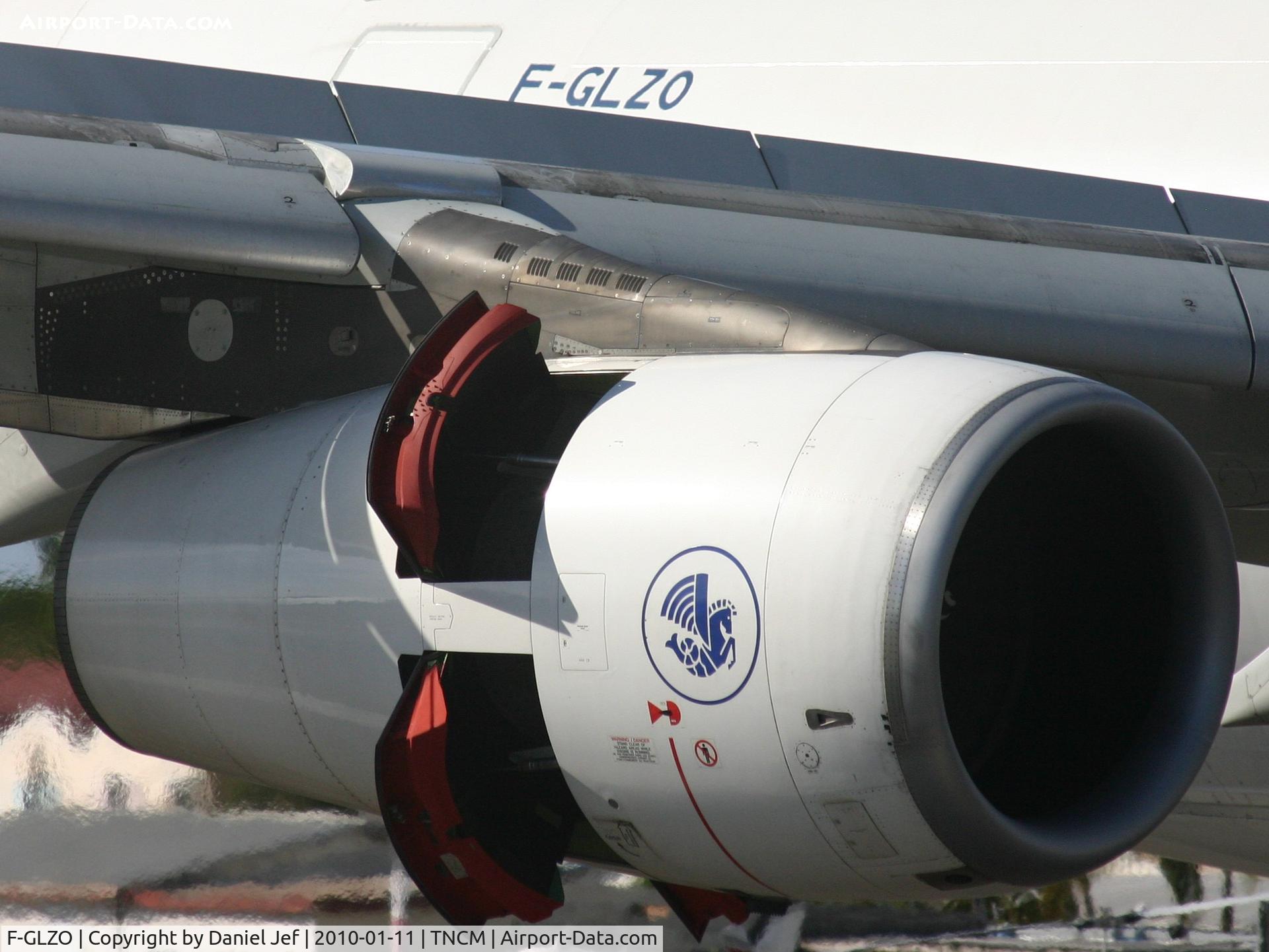 F-GLZO, 1998 Airbus A340-313X C/N 246, Airfrance F-GLZO reverse trust