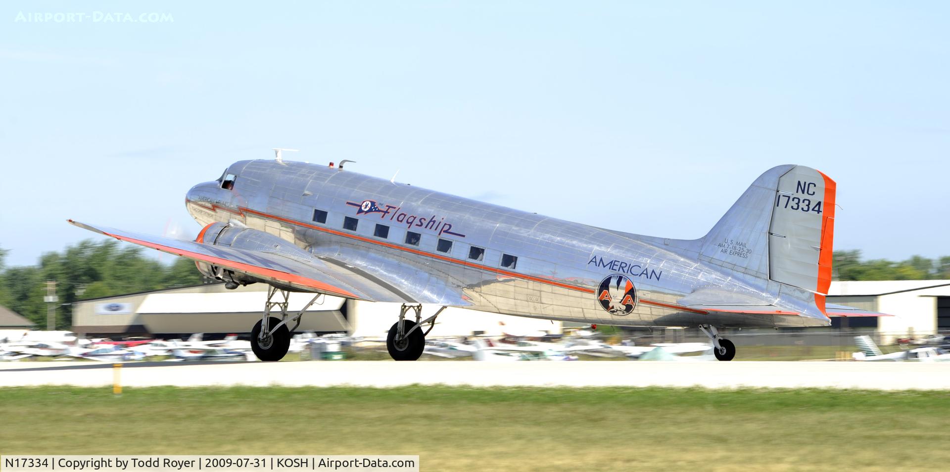 N17334, 1937 Douglas DC-3-178 C/N 1920, EAA AIRVENTURE 2009