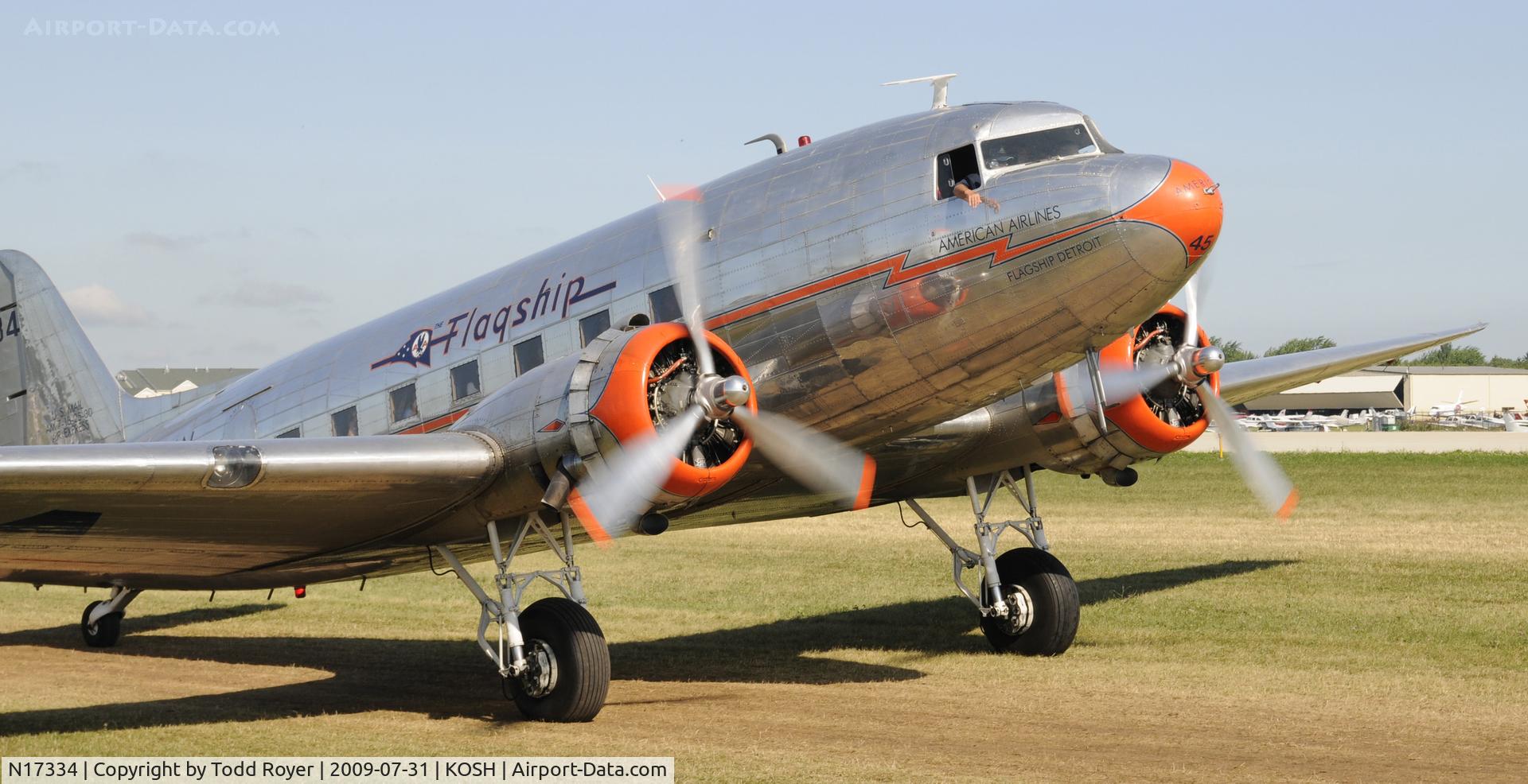 N17334, 1937 Douglas DC-3-178 C/N 1920, EAA AIRVENTURE 2009