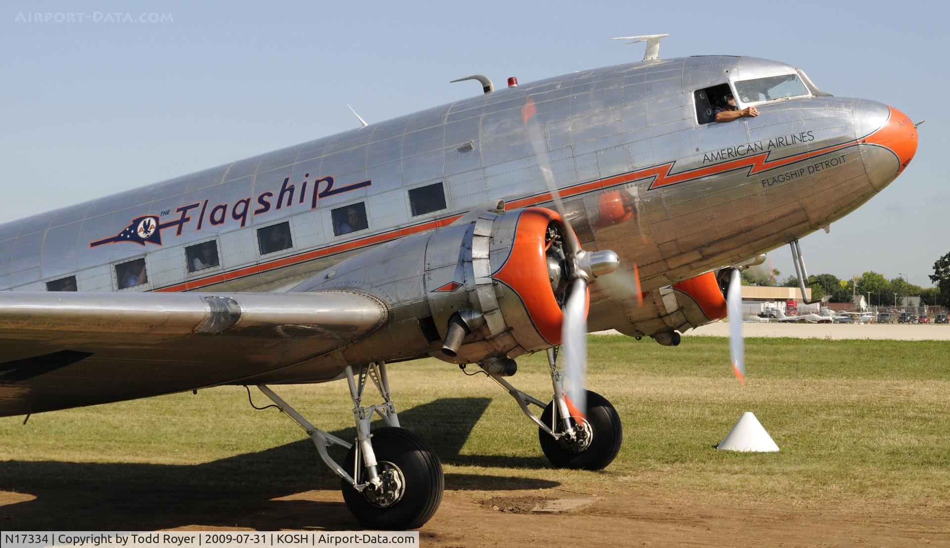 N17334, 1937 Douglas DC-3-178 C/N 1920, EAA AIRVENTURE 2009