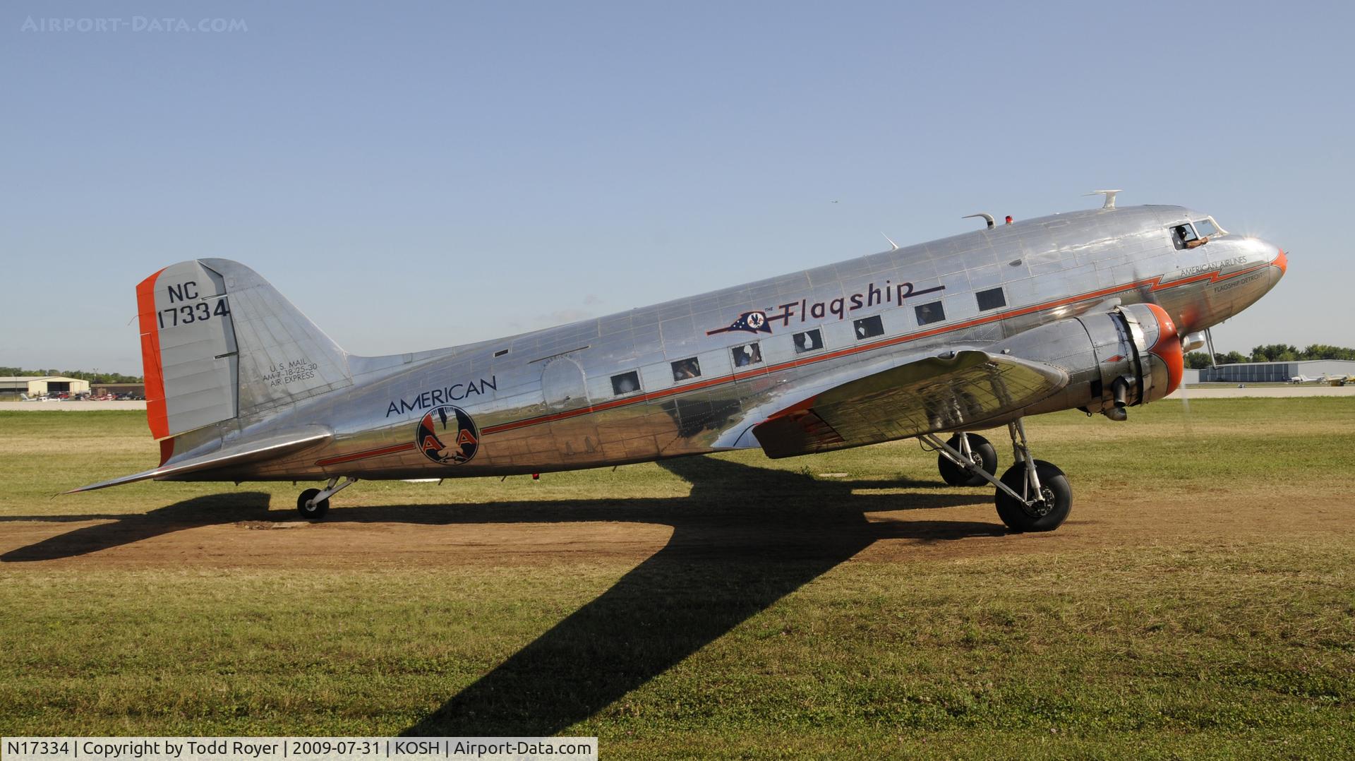 N17334, 1937 Douglas DC-3-178 C/N 1920, EAA AIRVENTURE 2009
