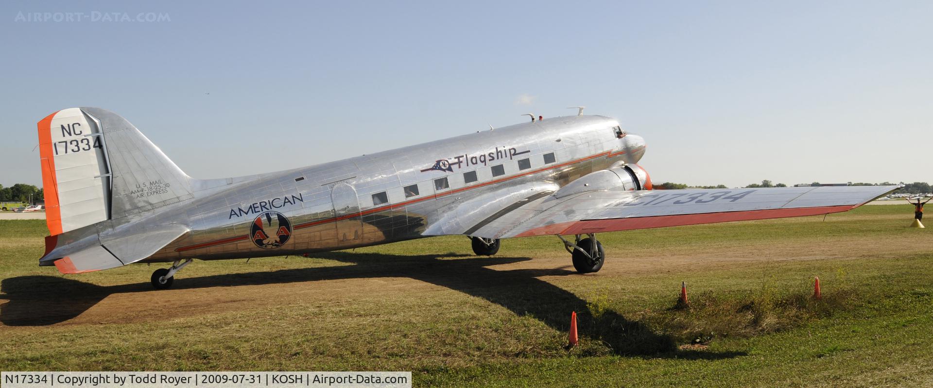 N17334, 1937 Douglas DC-3-178 C/N 1920, EAA AIRVENTURE 2009
