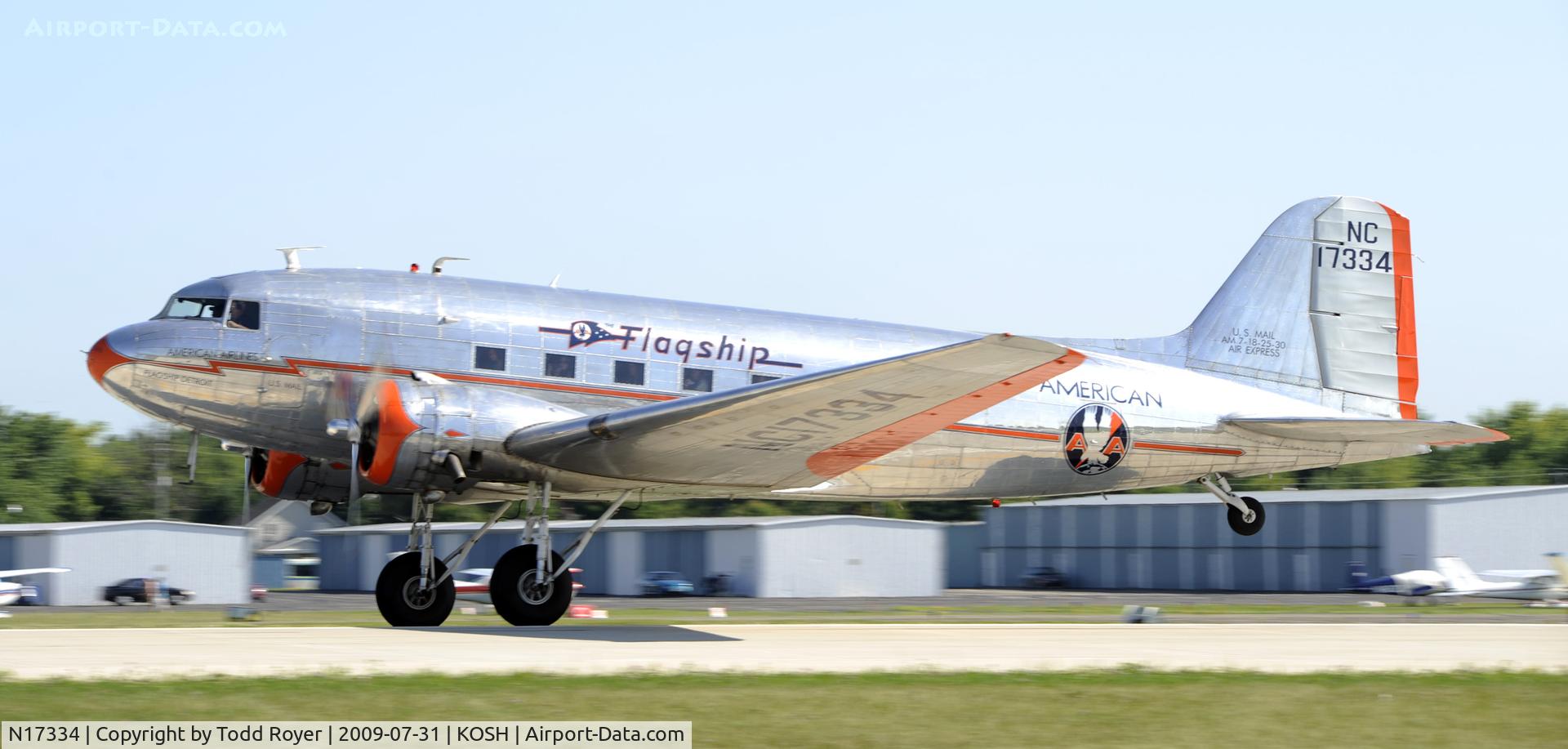 N17334, 1937 Douglas DC-3-178 C/N 1920, EAA AIRVENTURE 2009